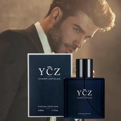 Midnight Marine Eau De Parfum for Men Long-Lasting Aquatic Cologne Luxury Ocean Fragrance Perfume Masculine Scented Spray