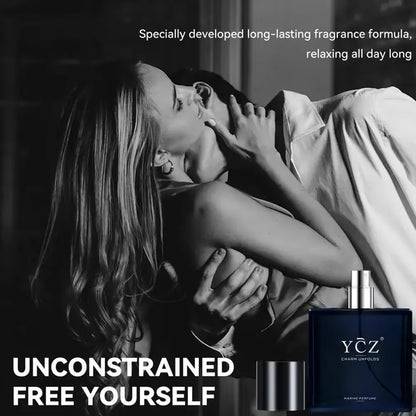 Midnight Marine Eau De Parfum for Men Long-Lasting Aquatic Cologne Luxury Ocean Fragrance Perfume Masculine Scented Spray