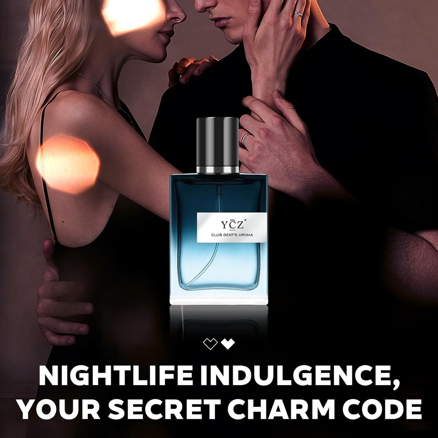 Unleash Your Charm with CLUB GENT'S AROMA - 1.7Oz (50Ml) Long Lasting Cologne for Men, Infused with Captivating Woody Notes of Aldehyde, Ginger, Mint, and Lemon